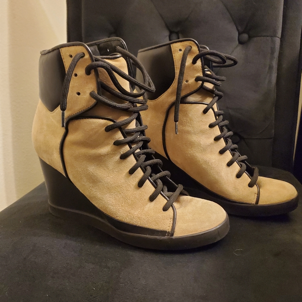 See By Chloe wedge boots